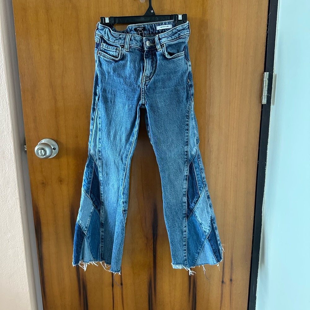 Forever 21 Kids Blue Flared Jeans